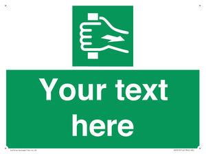 Custom Pull Bar Sign